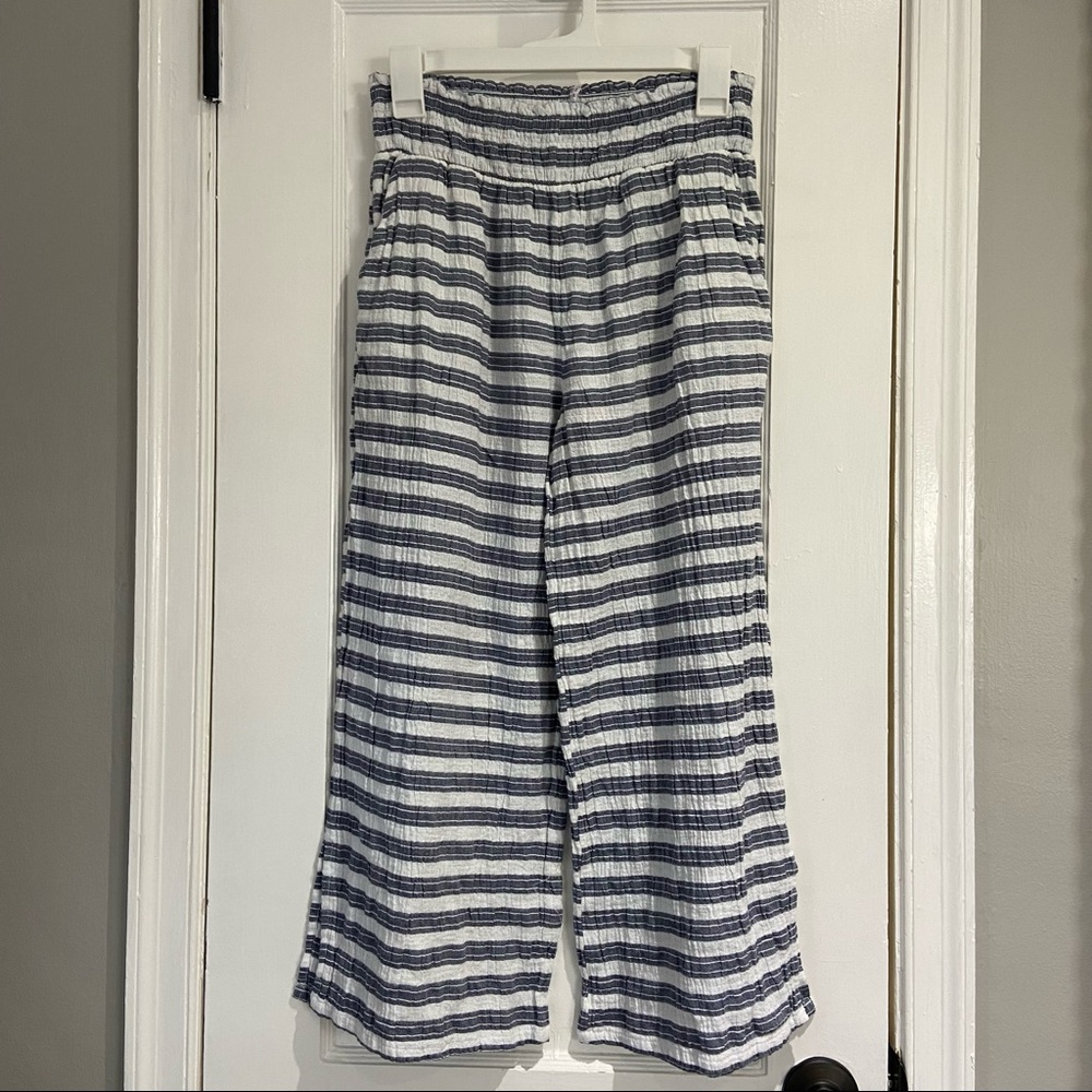 Aerie Linen Crop Pants